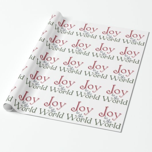 Papier Cadeau Joie au Monde (Déroulé)