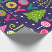 Papier Cadeau Joie de Noël (Coin)