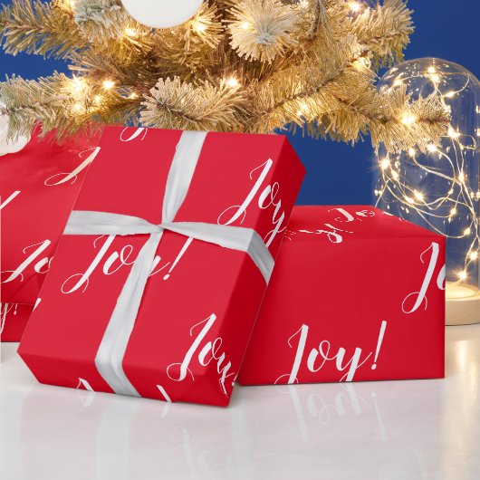 Papier Cadeau Joie de Noël ! (Vacances)