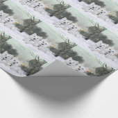 Papier Cadeau Joie de Noël des Westies (Coin)