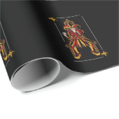 Papier Cadeau Jokers Wild (Coin rond)