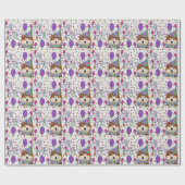 PAPIER CADEAU JOLI ANNIVERSAIRE (Plat)