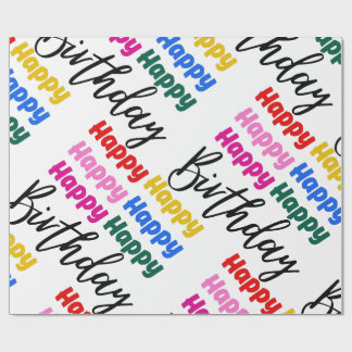 PAPIER CADEAU JOLI ANNIVERSAIRE