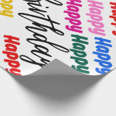 PAPIER CADEAU JOLI ANNIVERSAIRE (Coin)