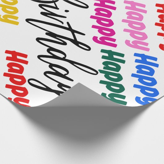 PAPIER CADEAU JOLI ANNIVERSAIRE (Coin)