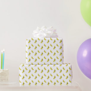 Papier Cadeau Joli Anniversaire Enfants Été Kawaii Banane