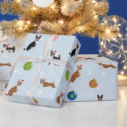 Papier Cadeau Joli Basenji Hound Love Noël (Vacances)