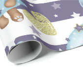 Papier Cadeau Joli Bébé Bébé Baby shower Bébé Cadeau Cadeau (Coin rond)