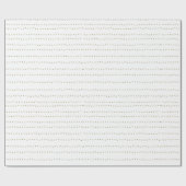 Papier Cadeau Joli blanc et or parties scintillant confetti poin (Plat)