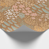 Papier Cadeau Joli Boho Floral  (Coin)