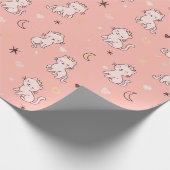 Papier Cadeau Joli Chat Princesse (Coin)