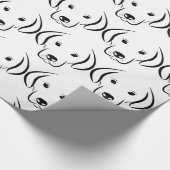 Papier Cadeau Joli Chiot FaceThunder_Cove (Coin)