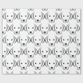 Papier Cadeau Joli Chiot FaceThunder_Cove (Plat)