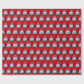 Papier Cadeau Joli Cupcke (Plat)