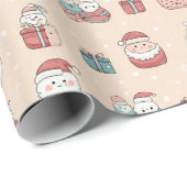 Papier Cadeau joli design (Coin rond)