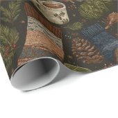 Papier Cadeau joli design (Coin rond)