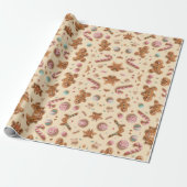 Papier Cadeau joli design (Déroulé)
