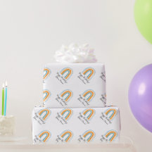 Joli dessin coloré arc-en-ciel personnalisé Annive