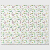 Papier Cadeau Joli Dinosaure (Plat)