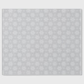 Papier Cadeau joli flacon cadeau gris argent (Plat)