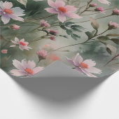 Papier Cadeau Joli Fleur sauvage (Coin)