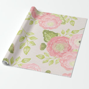 Papier Cadeau Joli floral