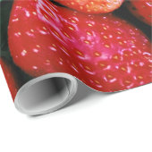 Papier Cadeau Joli Fruits (Coin rond)