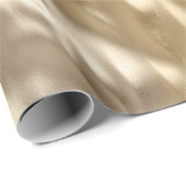 Papier Cadeau Joli Glam Or (Coin rond)
