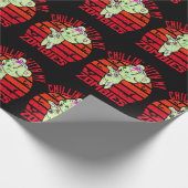 Papier Cadeau Joli Halloween Chillin' avec mes zombies Teddy Bea (Coin)