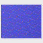 Papier Cadeau Joli Hannukah, Channukah (Plat)