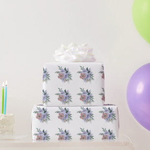 Papier Cadeau Joli lavande en bouquet