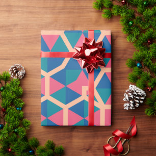 Papier Cadeau Joli Monogramme Joyeux Sophistiqué Joyeux Annivers