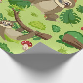 Papier Cadeau Joli Motif de fentes de dessin (Coin)