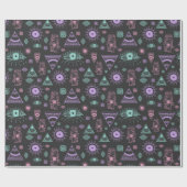 Papier Cadeau Joli Motif ethnique (Plat)