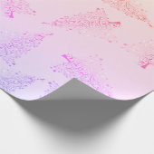 Papier Cadeau Joli motif holographique de Noël (Coin)