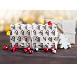 Papier Cadeau Joli Noël Alpaca<br><div class="desc">Enveloppez vos cadeaux avec charme et encouragez en utilisant ce papier d'emballage festif avec un alpaga aquarelle portant un chapeau de Père Noël. Le design ludique ajoute une touche ludique et fantaisiste à vos cadeaux de vacances, les faisant se démarquer sous l'arbre. Parfait pour les amoureux des animaux et tous...</div>