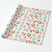 Papier Cadeau Joli Noël, la période la plus merveilleuse de l'an (Déroulé)