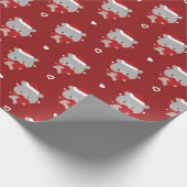 Papier Cadeau Joli Noël simple et amusant (Coin)