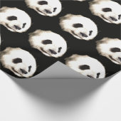 Papier Cadeau Joli papier d'enveloppement de Noël Panda (Coin)