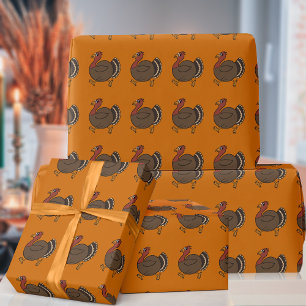 Papier Cadeau Joli papier d'enveloppement Motif de la Turquie Th