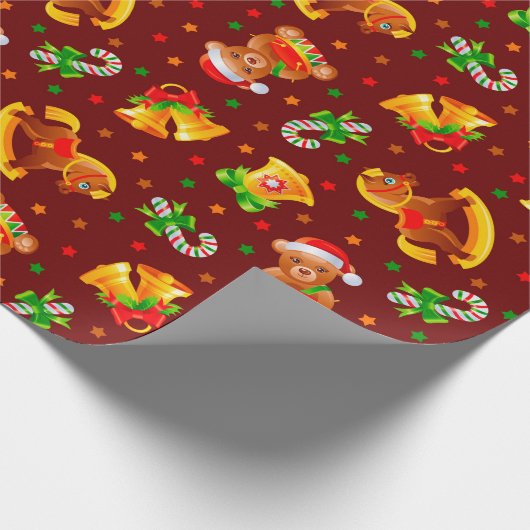 Papier Cadeau Joli papier Motif de Noël (Coin)