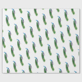Papier Cadeau Joli Peacock (Plat)