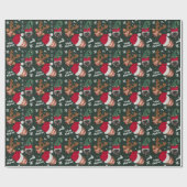 Papier Cadeau Joli plaisir Noël illustration 3 photos (Plat)