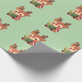 Papier Cadeau Joli Rendeer (Coin)