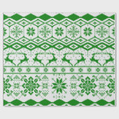 Papier Cadeau Joli Rennes Vertes Et Pneus (Plat)