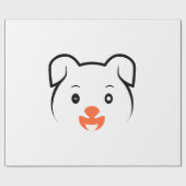 Papier Cadeau Joli rose (Plat)