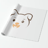 Papier Cadeau Joli rose (Déroulé)