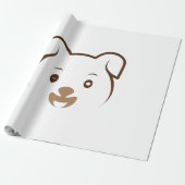 Papier Cadeau Joli rose (Déroulé)