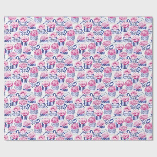 Papier Cadeau Joli Thé (Plat)