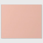 Papier Cadeau Joli vintage à pois rose (Plat)